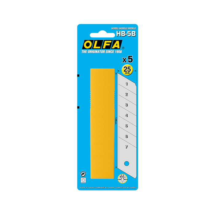 Repuestos de Navajas de 25mm "OLFA HB"