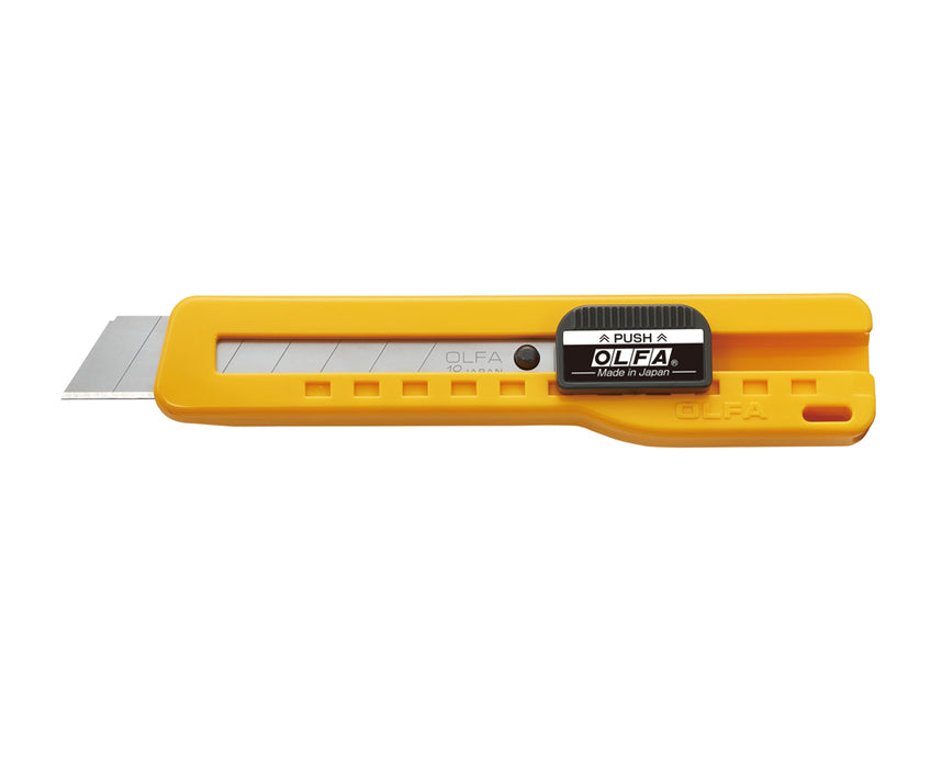 Cutter con mecanismo deslizable de bloqueo de 18mm - "OLFA SL-1"