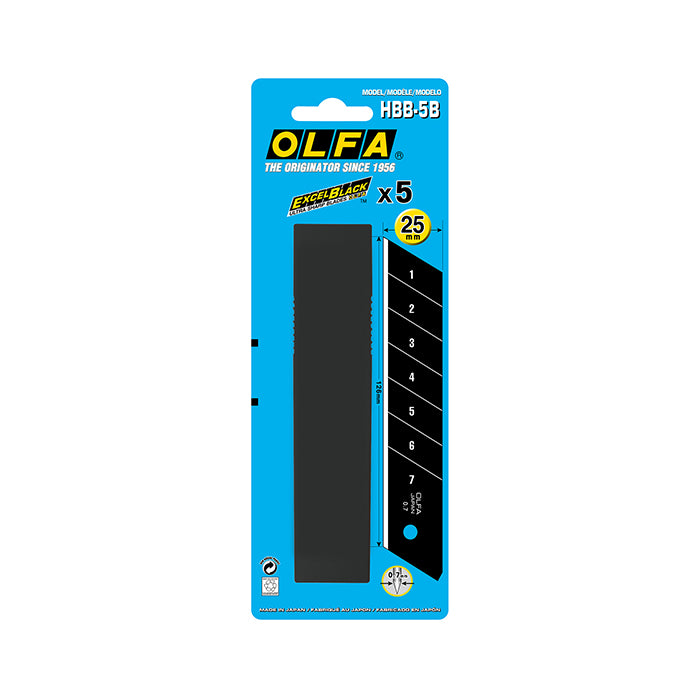 Repuestos de Navajas de 25mm "OLFA HB"