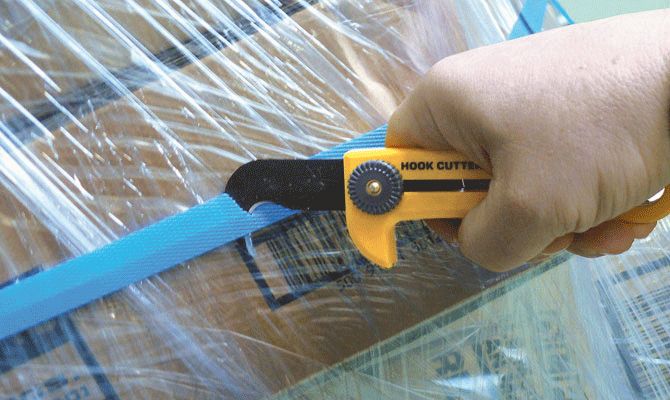 Cortador en forma de gancho resistente - "OLFA HOK-1"